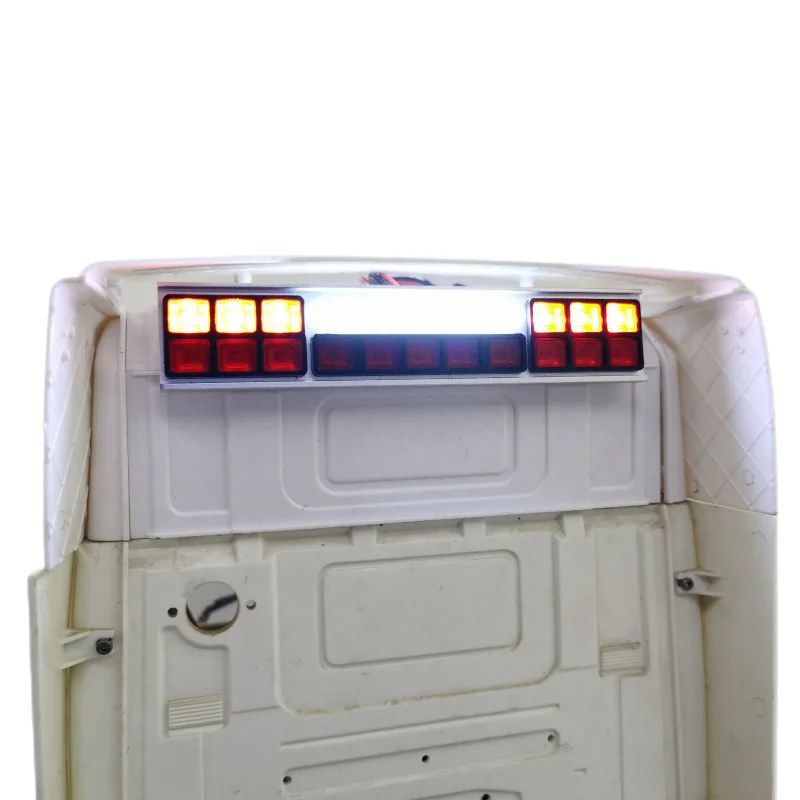  1/14 Truck LED Light Bar Rear Front Lamp for Tamiya 1/14 Tractor 56323 Scania R620 R730 RC Car Modification Parts Tamiya LESU 2