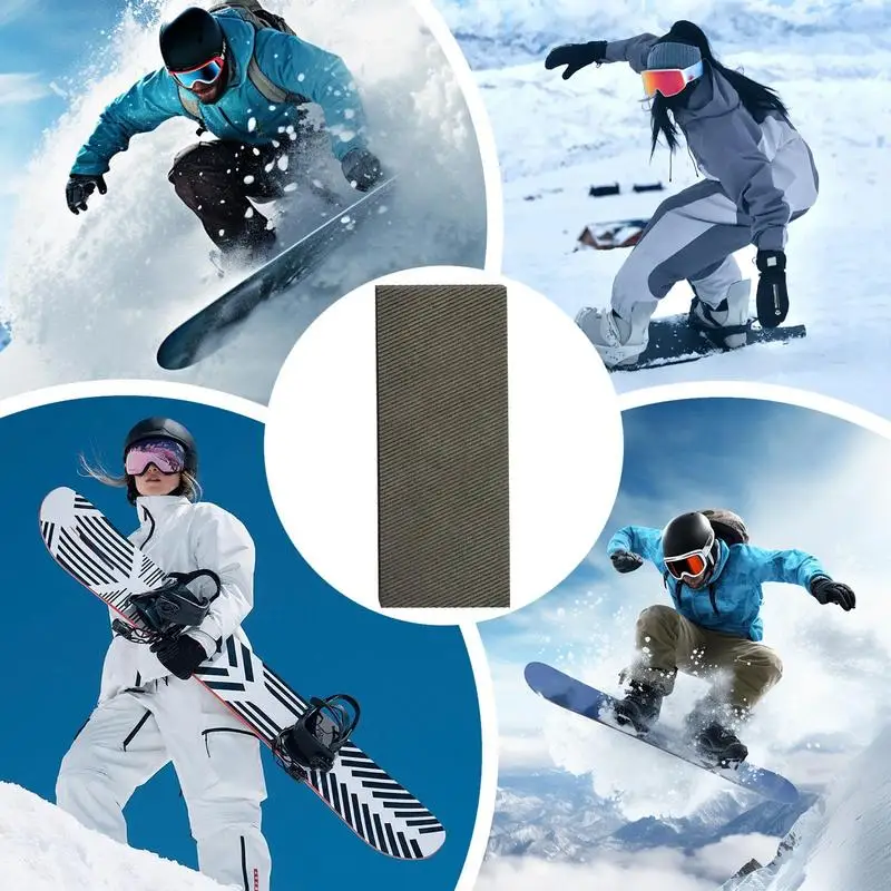 Ski Sharpener Edge Files Ski Trimming Sharpener Files 11-Tooth Design Trimming Tool for Using with All The Solid Angle Ruler on 4
