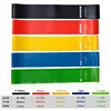 5Pcs/Set Yoga Resistance Rubber Bands Bodybuilding Elastic Bands Pilates Exercise Workout Bands Expander Belt Fitness Equipment 2