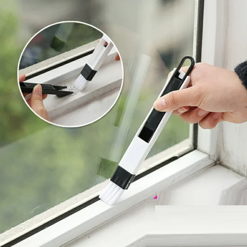 Kitchen Accessories Multifunction Window Groove Cleaning Brush Keyboard Cleaner Home Gadgets Cleaning Tools Kitchen Supply Item