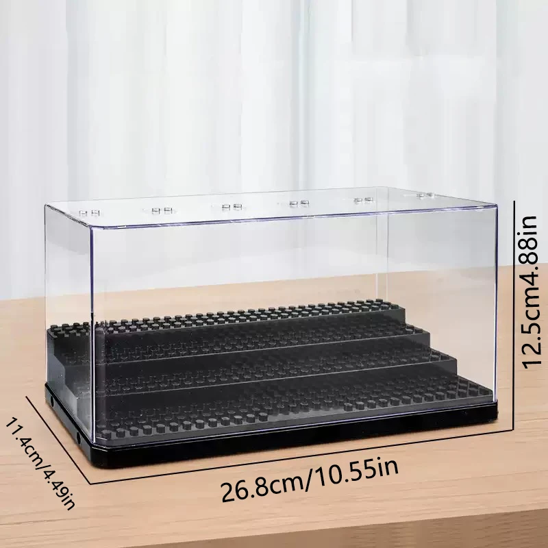 Transposable Mini Doll Showcase Box &ndash; Compatible with Brick Toys building blocks toys