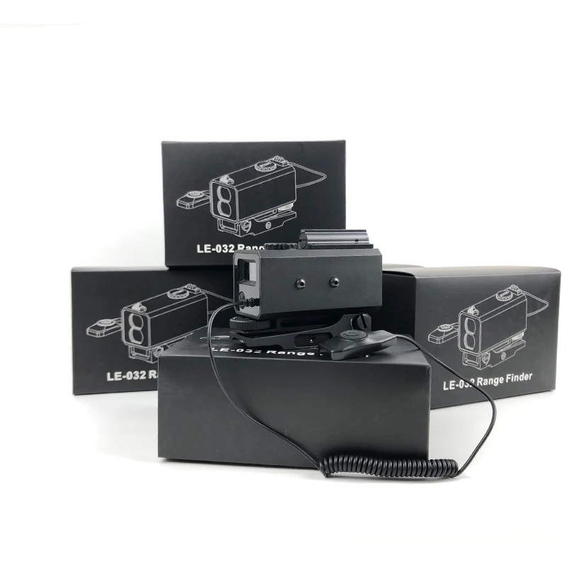 LE032 Mini Laser Range Finder IP65 Waterproof Outdoor Hunting Laser Rangefinder Hunting Scope Mountable 1200M Range Finder