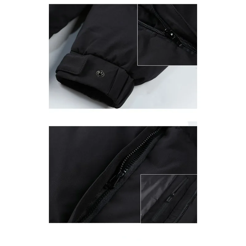 2023 New Women Down Jacket Winter Coat Female Keep Warm Thick Parkas Fashion Hooded Outwear Short Loose Overcoat XS-3XL