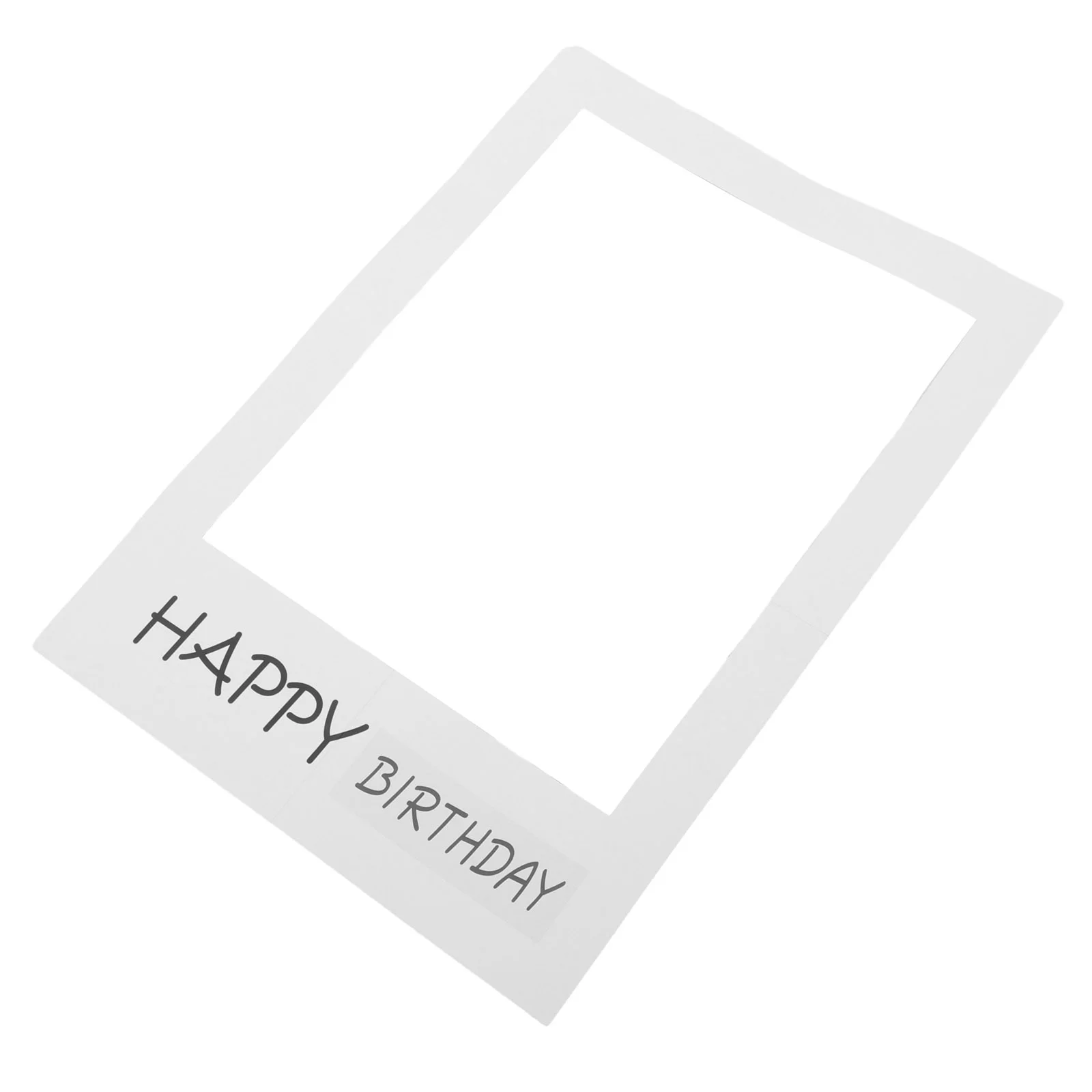 DIY 컷 아웃 사진 부스 소품, 생일 축하 셀카 프레임, 웨딩 그림 종이 프레임