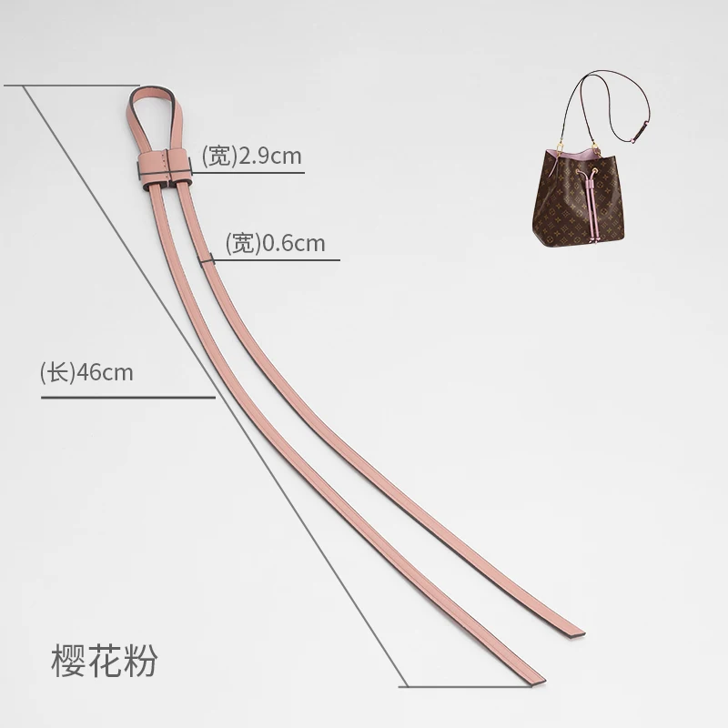 Bag Straps Drawstring for LV Noe Bucket Bags Drawstring Shoulder 100%  Genuine Bag Accessories Replacement Tension Cords - AliExpress