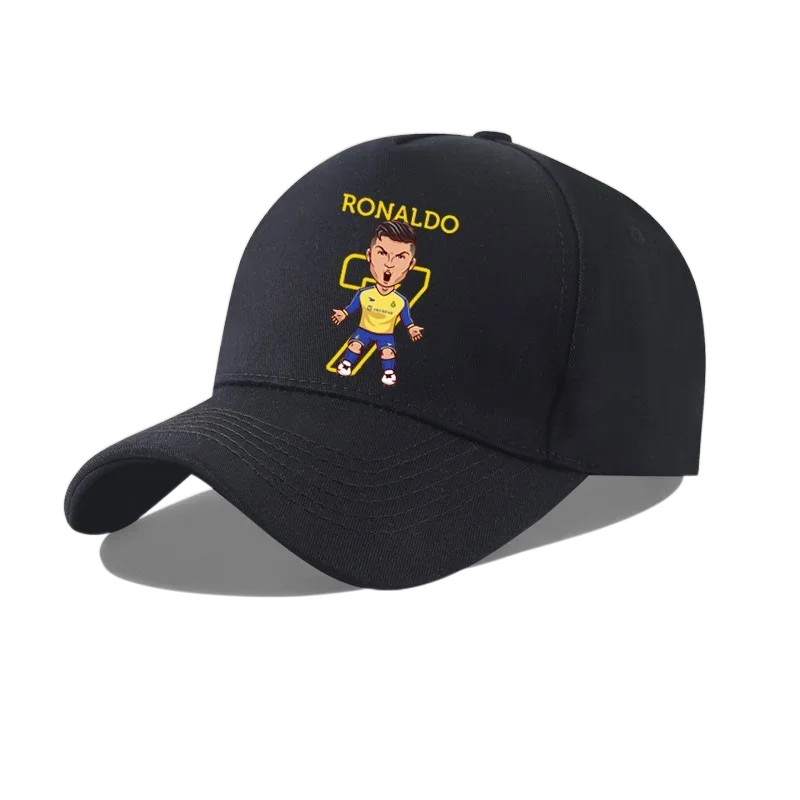 

2023 Cartoon Cristiano Ronaldo 7 Baseball Cap Men Women Boys Girls Teenager for Football Star Fans Hat Cotton