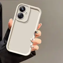 Sleek Protective Smartphone Case - Durable and Stylish Cover for Realme C21Y (Tyjt white)