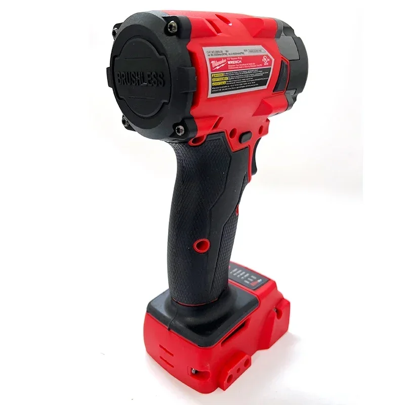 Milwaukee 1/2'' Brushless Cordless Electric Wrench Impact Drill Rechargeable for Car Truck Repair Screwdriver Battery Tools 5