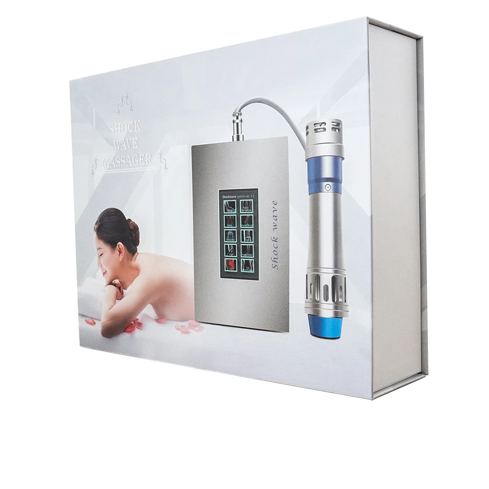 

portable physiotherapy wave shock device CE approved Effective body massage pain relief shockwave therapy machine