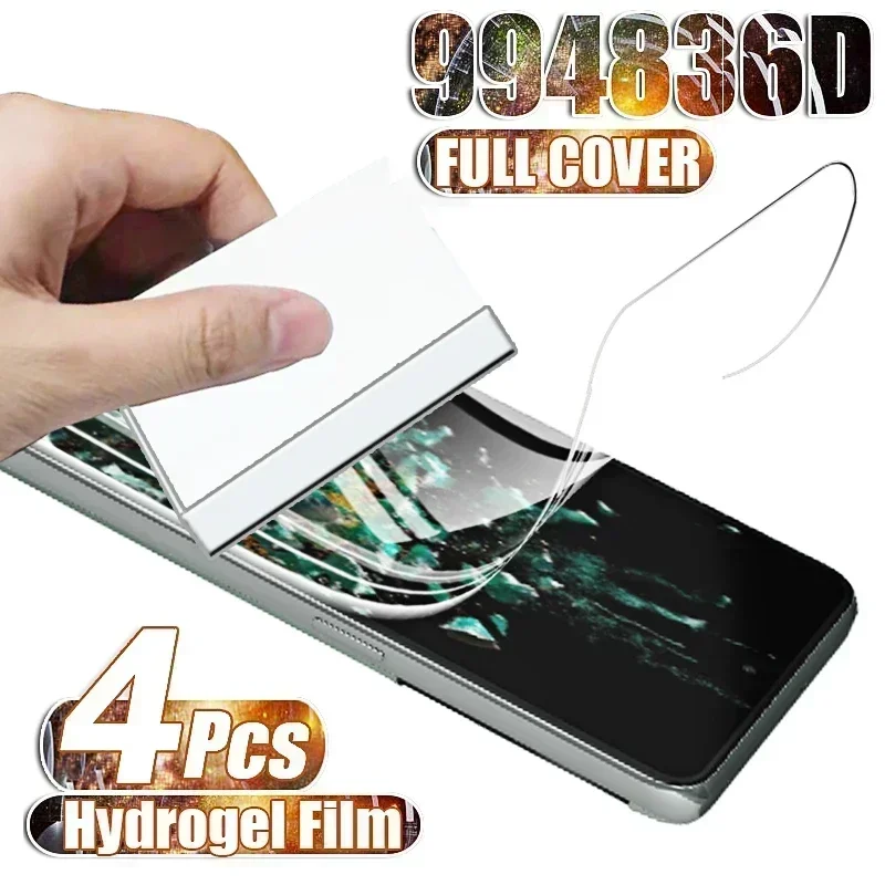 

4PCS Screen Protectors Hydrogel Film For OnePlus 10T 8 9 10 Pro T Protective Film For oneplus 8T 10T 9R 9RT 7T 10pro Not Glass