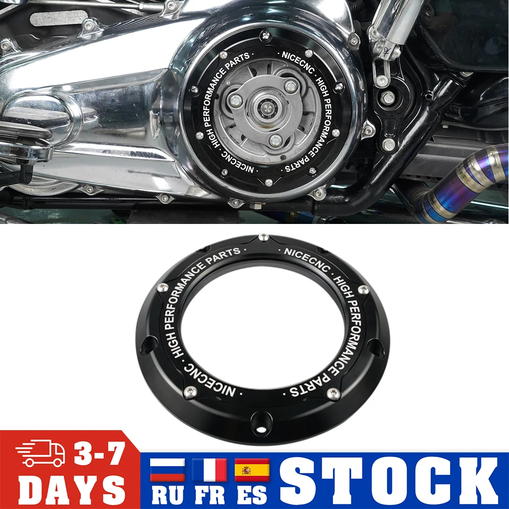 Coperchio Della Protezione Della Frizione Coperchio Derby Per Harley Davidson Touring Cvo Road King Road Glide Street Glide Trike Freewheeler 2016-202