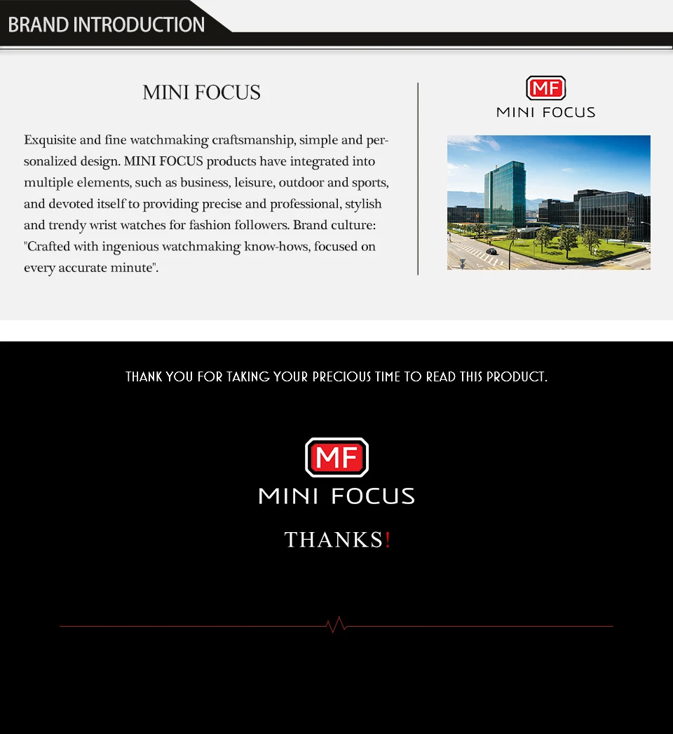 MINI FOCUS Quarzuhr für Herren, wasserdicht_voghion.com