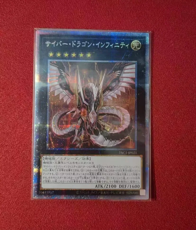 Cyber Dragon Infinity - Prismatic Secret Rare Pac1-Jp021 - Yugioh Giapponese