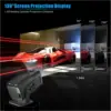 Outdoor Portable 4K Smart Projector HD Large Screen Home Movie Projector HY320 Mini Upgrade 720P Android 11 Wifi6 BT5.0 Cinema 3