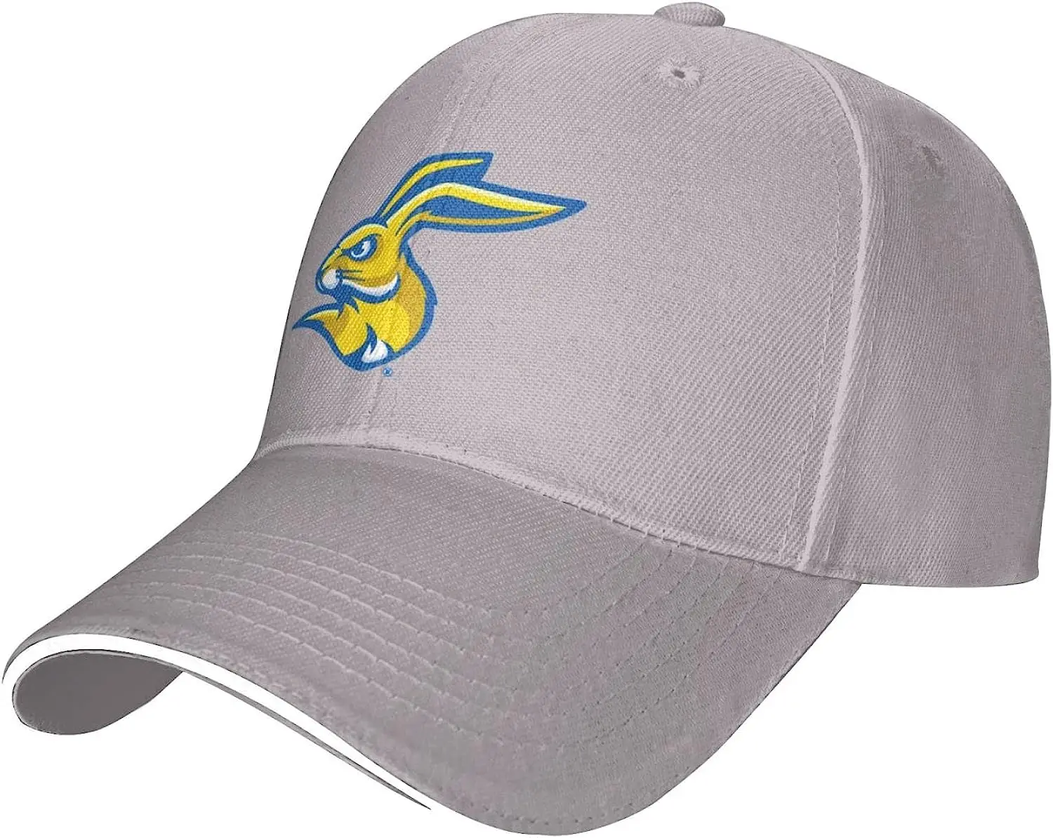

So-uth Da-kota State University Logo Sandwich Cap Unisex Classic Baseball Capunisex Adjustable Casquette Dad Hat