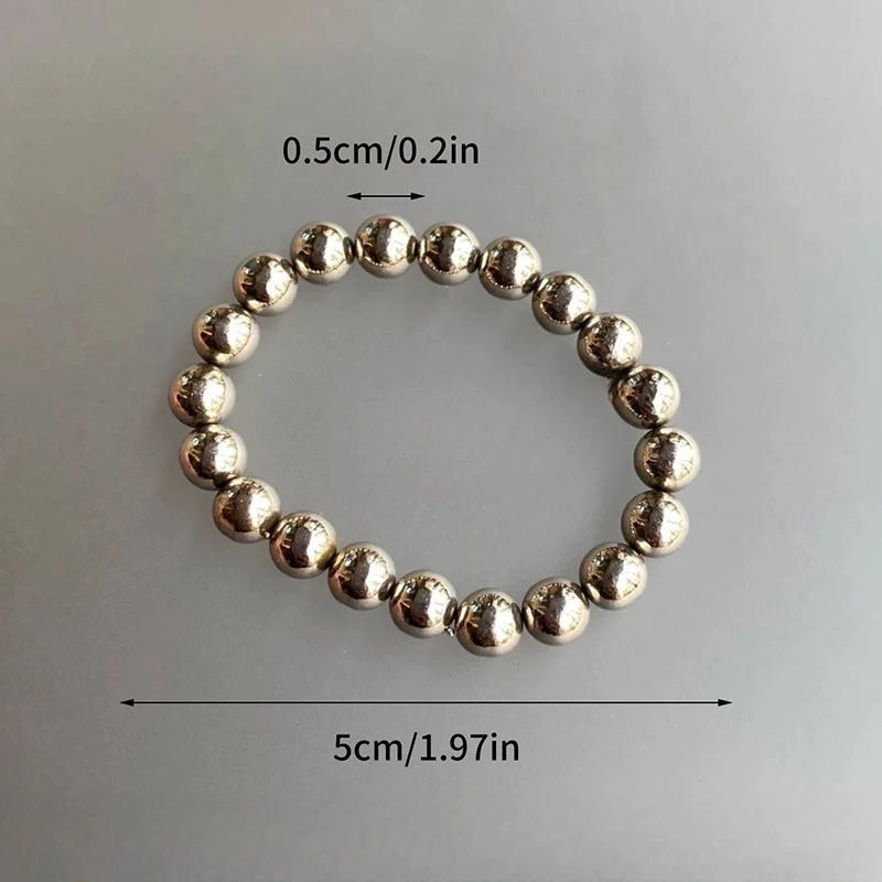 20 Stück Magnet Katzenaugen Perlen Magnet für Nagelgelpoliermittel 3D-Linienstreifen-Effekt Kleine runde Magnetperlen Maniküre Kunst Design-Werkzeuge – Detail 7