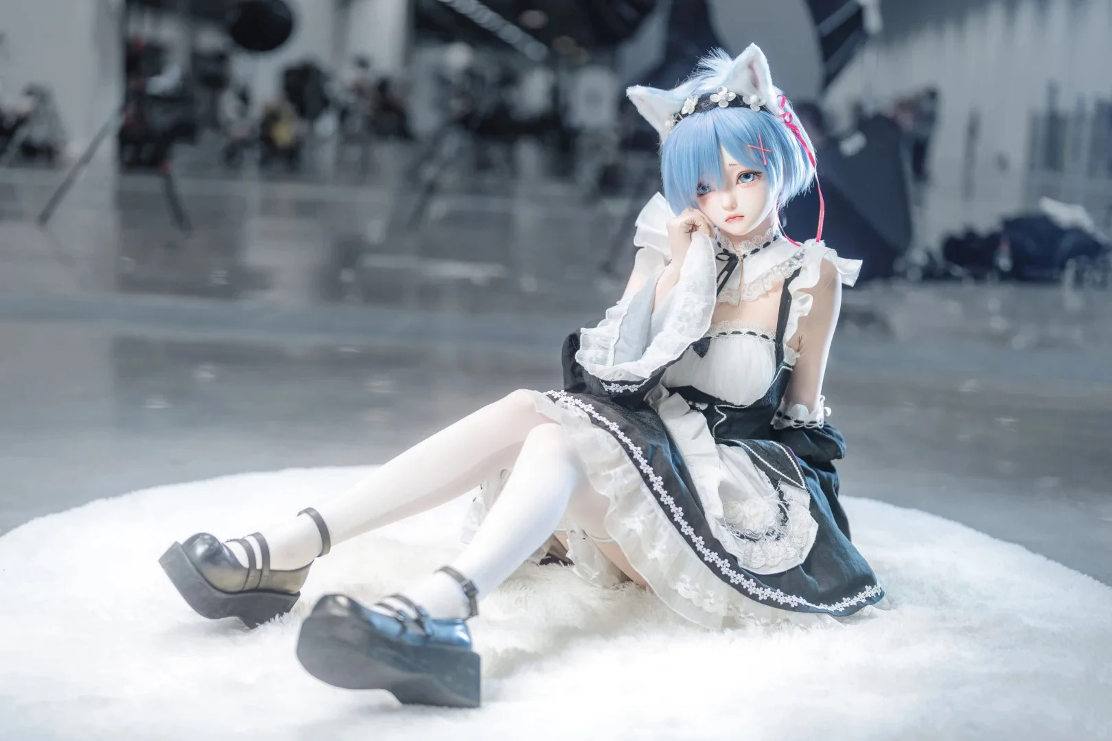Re Zero Rem Royal Guard Mask Cosplay Prop