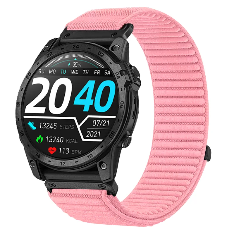 Quick-Release Breathable Nylon Watch Strap in Multiple Sizes