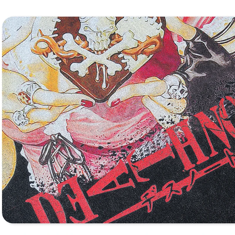 Anime Death Note Misa Amane T Shirt Cotton Vintage Washed