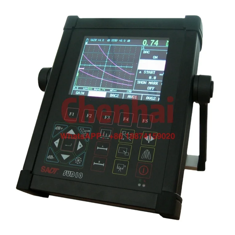 

High Accuracy Digital ultrasonic flaw detector sales SUD10