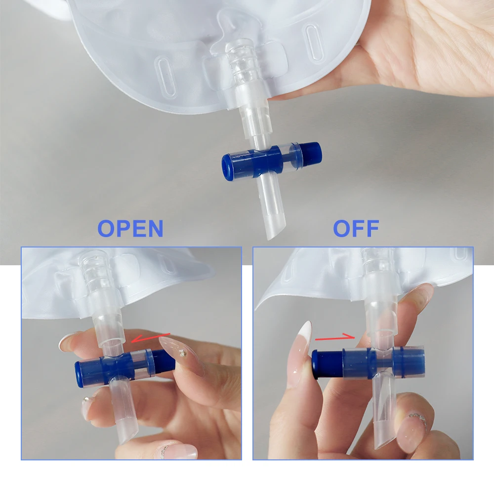 Silicone Urinal Collector Reusable for Male and Elderly Urine Bag Adults Urinal Urine Bedridden Urinary Incontinence Care