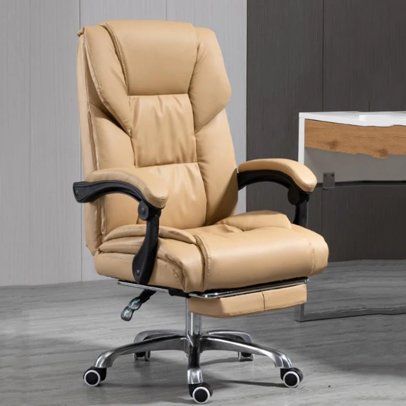 Mobiles Office Chairs Armrest Rolling Playseat Leather Floor Cushion Office Chairs Comfy Cadeiras De Gamer Home Furniture