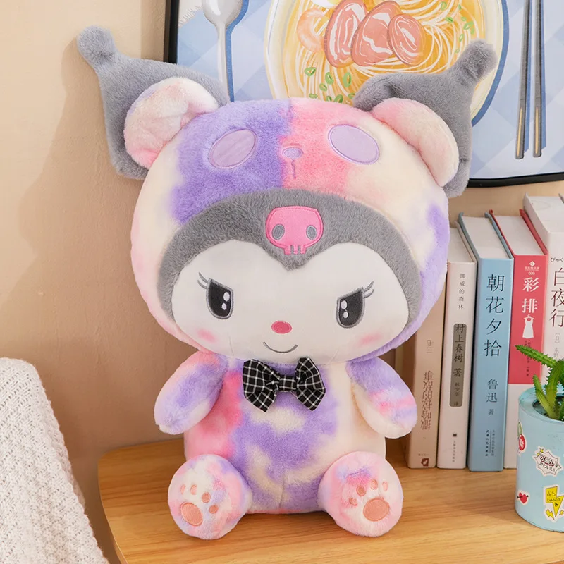 MINISO Hello Kitty plush toy doll big-eared dog Yugui dog Kuromi Melody doll pillow birthday gift for girlfriend children 3