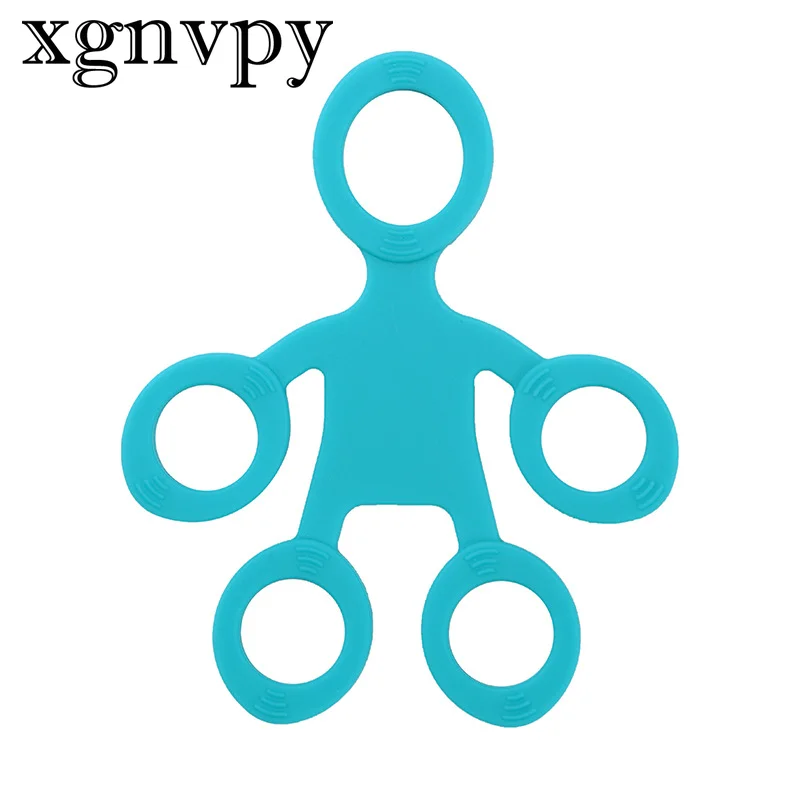 xgnvpy Finger Grip Silicone Ring Exerciser Antistress Resistance Band Fitness Stretcher 3 Levels Sensory Toy for Autism ADHD fidget toy sensory fidget toy anti stress toy finger sensory toy