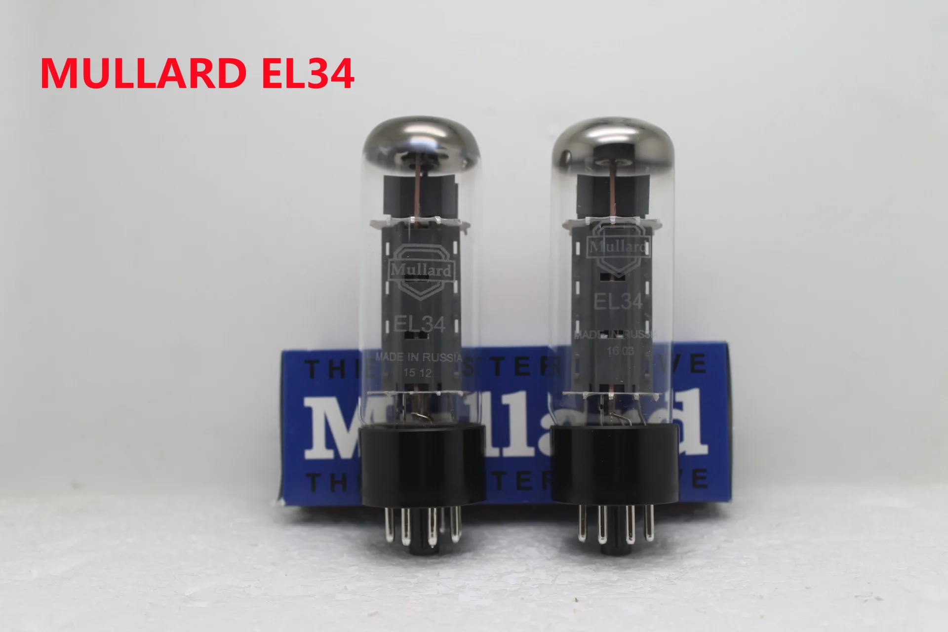 

EL34 1PCS/2PCS Mullard EL34/6L6 Vacuum Tube Original factory test pairing.