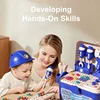 Children Home Toolbox Simulation Drill Screw Removal Educational Pretend Play Construction Puzzle Multi-Functional Assembly Toys 2