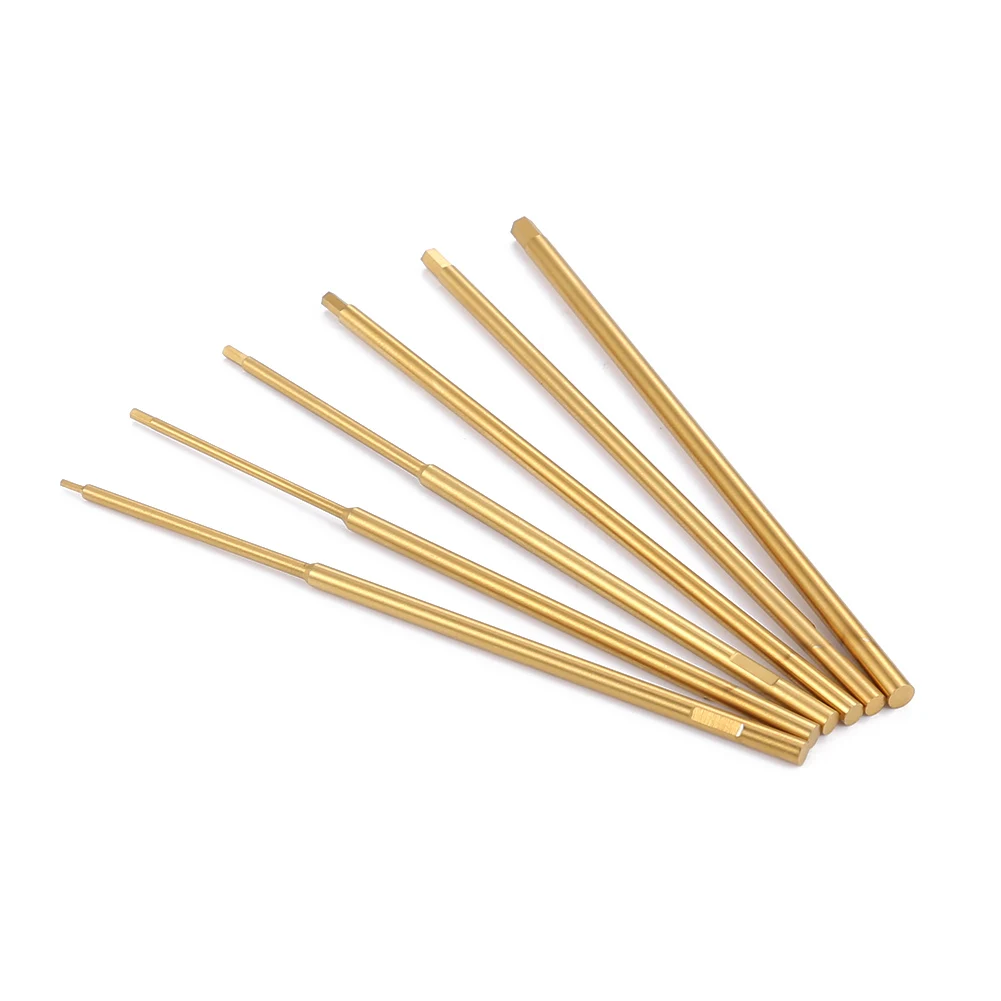 Lot de 6 limes à ongles en verre 0.9-2.5mm - Outils manucure