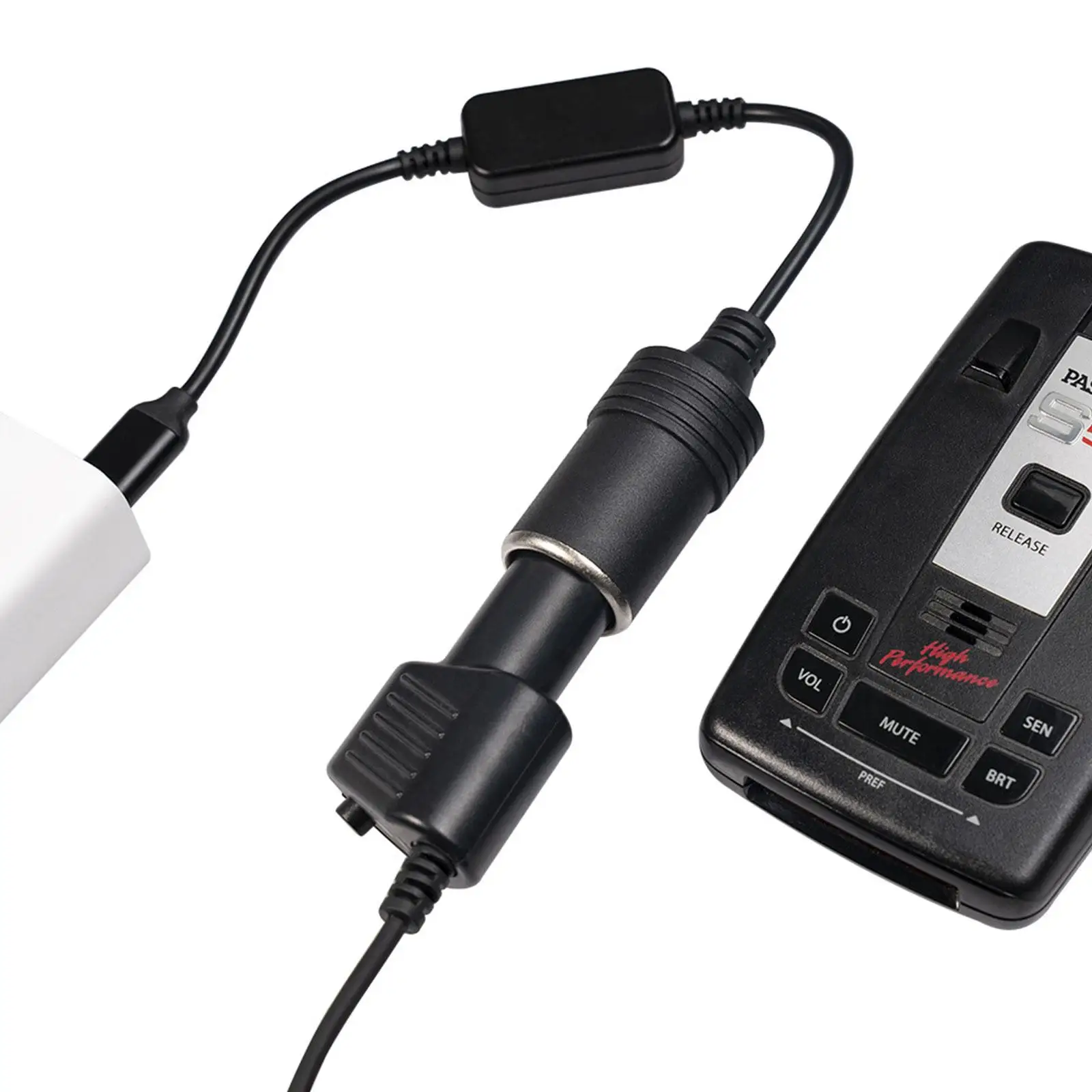 Adaptateur convertisseur femelle prise d'allume-cigare voiture USB