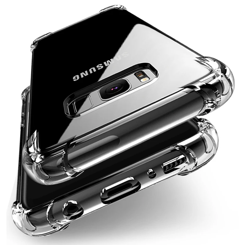 Shockproof Transparent Soft Clear Phone Case Cover