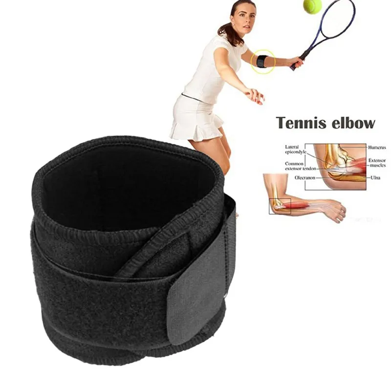 Adjustable Elbow Support Belt Tennis Golf Elbow Support Strap Lateral Pain Syndrome Epicondylitis Brace Sports Safety 1pc elbow brace,elbow strap