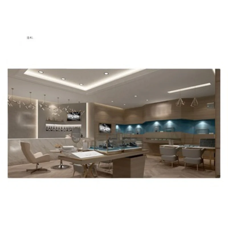 custom.Lishi Gemstone Shop Interior Furniture Watch Display Cabinet Jewellery Showroom Designs Jewelry Store Display Showcase