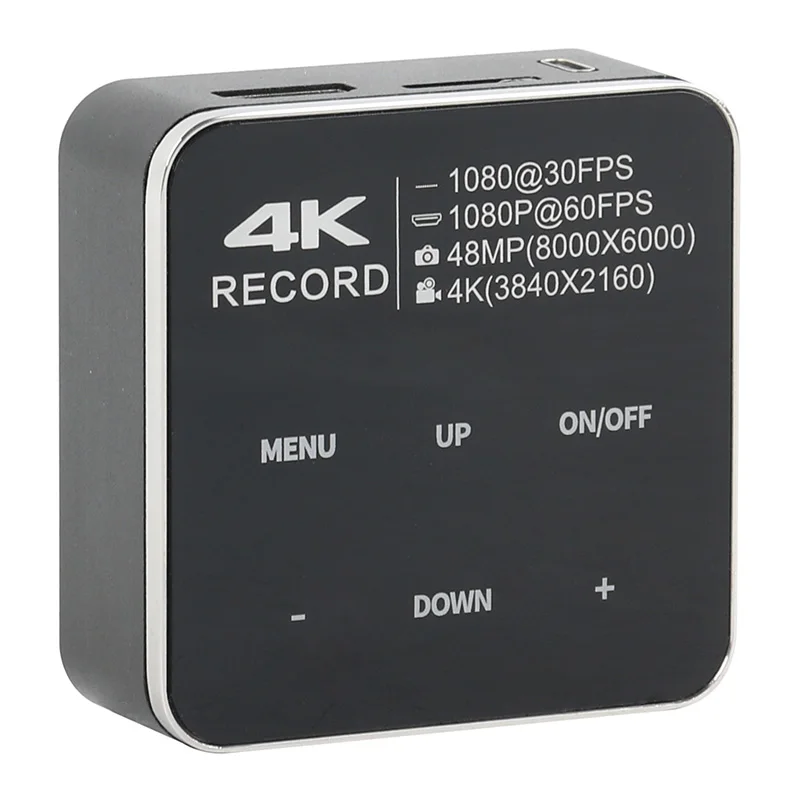 48Mp 4K Digital Hdmi Usb Microscope Camera Touch Panel 100X 130X 180X 200X 500X C-Mount Lens Per La Riparazione Del Telefono Saldatura