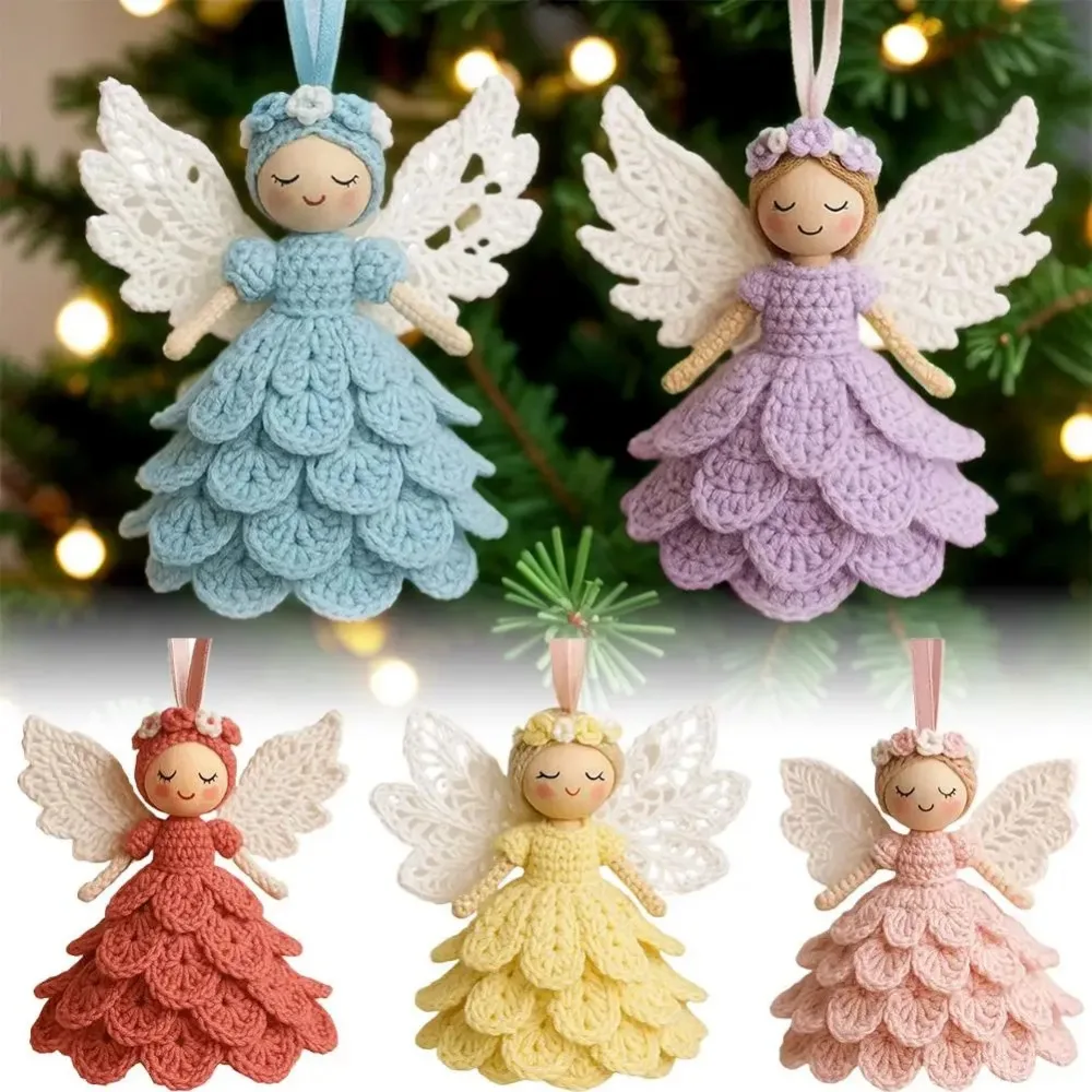 DIY Crochet Angel Ornament Kit 1