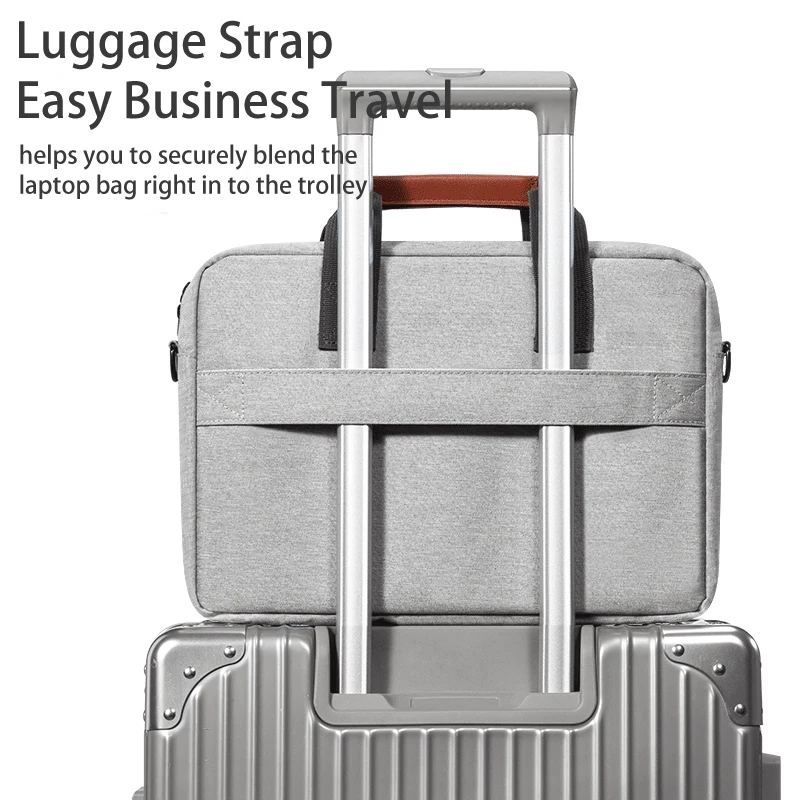 Laptop Bolsa 13.3 14 15.6 Polegada para Homens para Macbook Air Pro 13 15 16 hp Huawei Asus Acer Dell Xiaomi Lenovo - Imagem 3