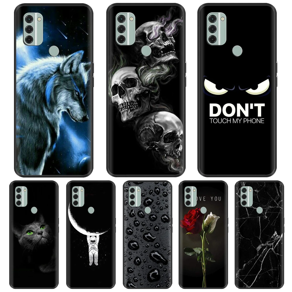 Stylish Silicone Soft TPU Painted Phone Case Cover - Vibrant Design Protective Bumper Coque