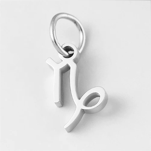 Stainless Steel Zodiac Star Pendant Necklace Accessory