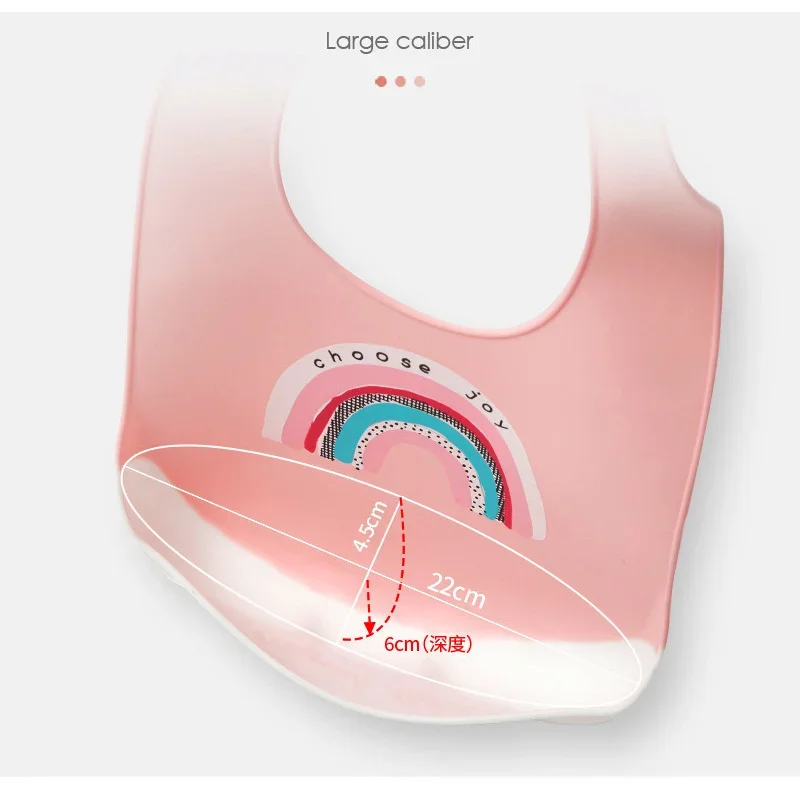 Bavoirs Imperméable En Silicone Pour Bébé | Serviette Pour Bébé