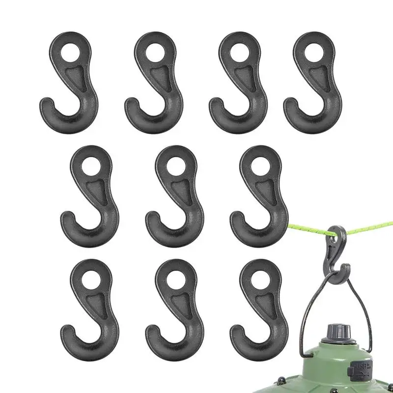 

1PCS Heavy Duty Bungee Cord Karabiner Hook Elastic Shock Cord Hook For Fasten Camping Tent Bungee Cord End Camping Tent Hook