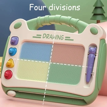 Children Puzzle Toys Magnetic Drawing Board Graffiti Board Preschool Painting Toys Cultivate Child ART Drawing Learning Toy Gift