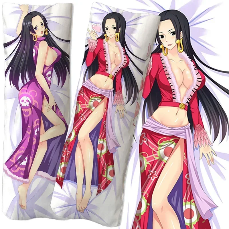 Description Picture 2 of itemAnime Boa Hancock figure Equal body hug body pillow pillowcase double-sided 3D printing bedding DIY two-dimensional sexy gift