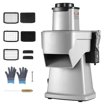 SucceBuy Electric Vegetable Slicer 4 in 1 Multifunctional Food Cutter Vegetable Chopper for Slicing Shredding Dicing Slitting 1
