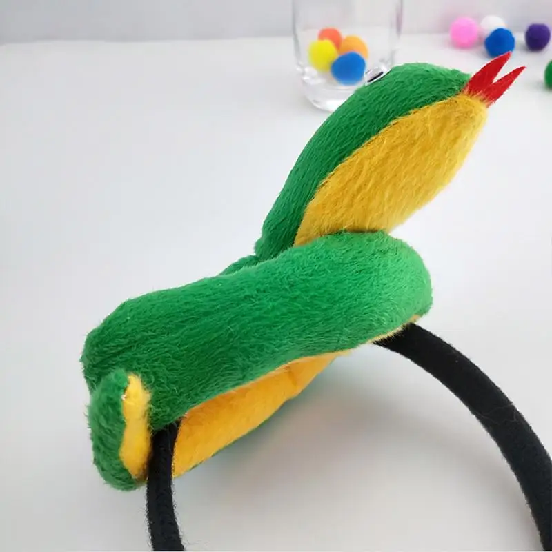 Snake Plush Headband Novelty Snake Stuffed Hairband 2025 Costume Photography Props Year of the Snake Hair Headband for Women