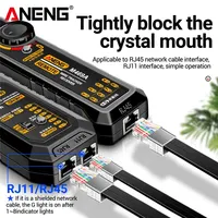 ANENG M469A Smart Network Cable Tester RJ45 RJ11 LAN Cable Tester Finder Wire Tracker Receiver Network Repair Electrical Tool 2