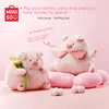 Miniso Fafa Series Bubble Pig Doll Cute Soft Tulip Piggy Model Sofa Decoration Pillow Girls Children Plush Toy Birthday Gift 1