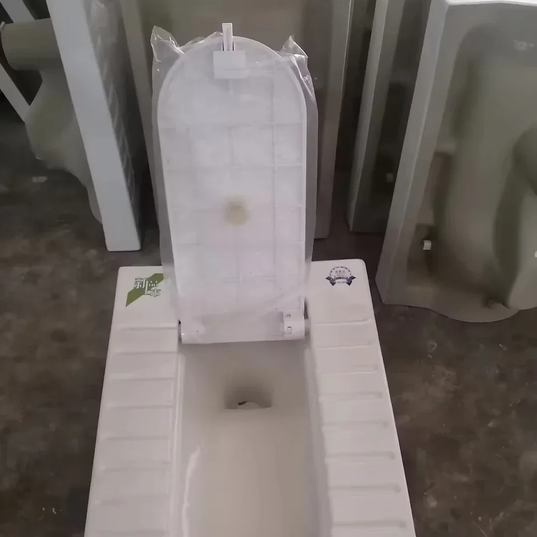 Squat Toilet Bathroom Toilet Anti-odor Household Rock Stone Commercial Squatting Pan 2