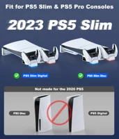 BEBONCOOL PH100 For PS5 Pro ＆ Slim Digital / Disc Version Horizontal charging brack with lights Suitable For PlayStation 5 PRO - Image 6